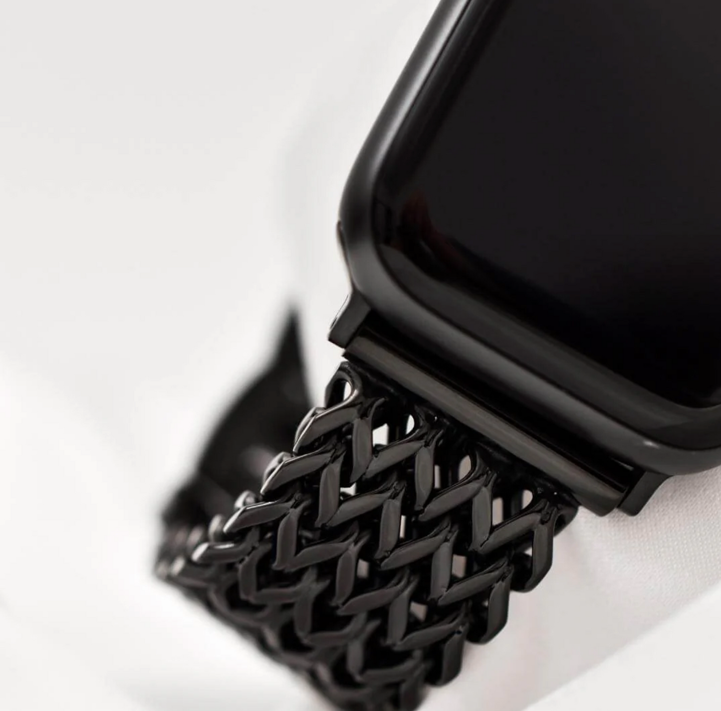 Bransoletka/Pasek do Apple Watch Metal Twist Black