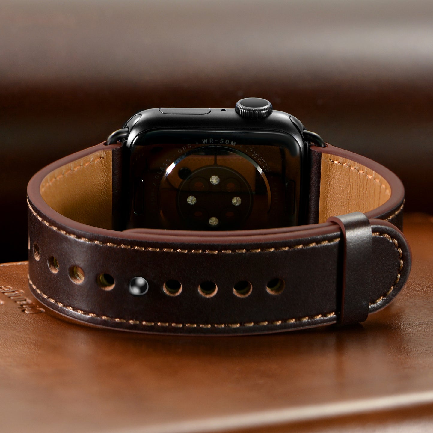 Bransoletka/Pasek do Apple Watch Charma Brown