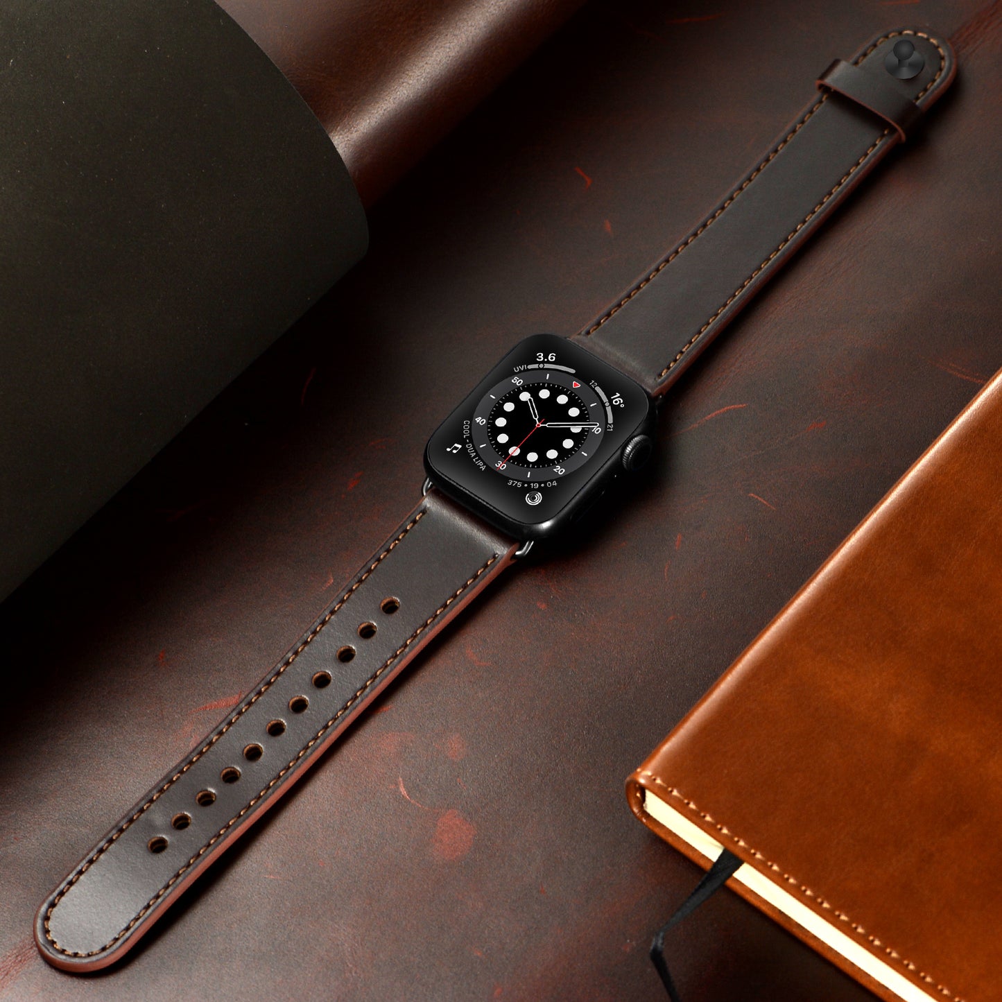 Bransoletka/Pasek do Apple Watch Charma Brown