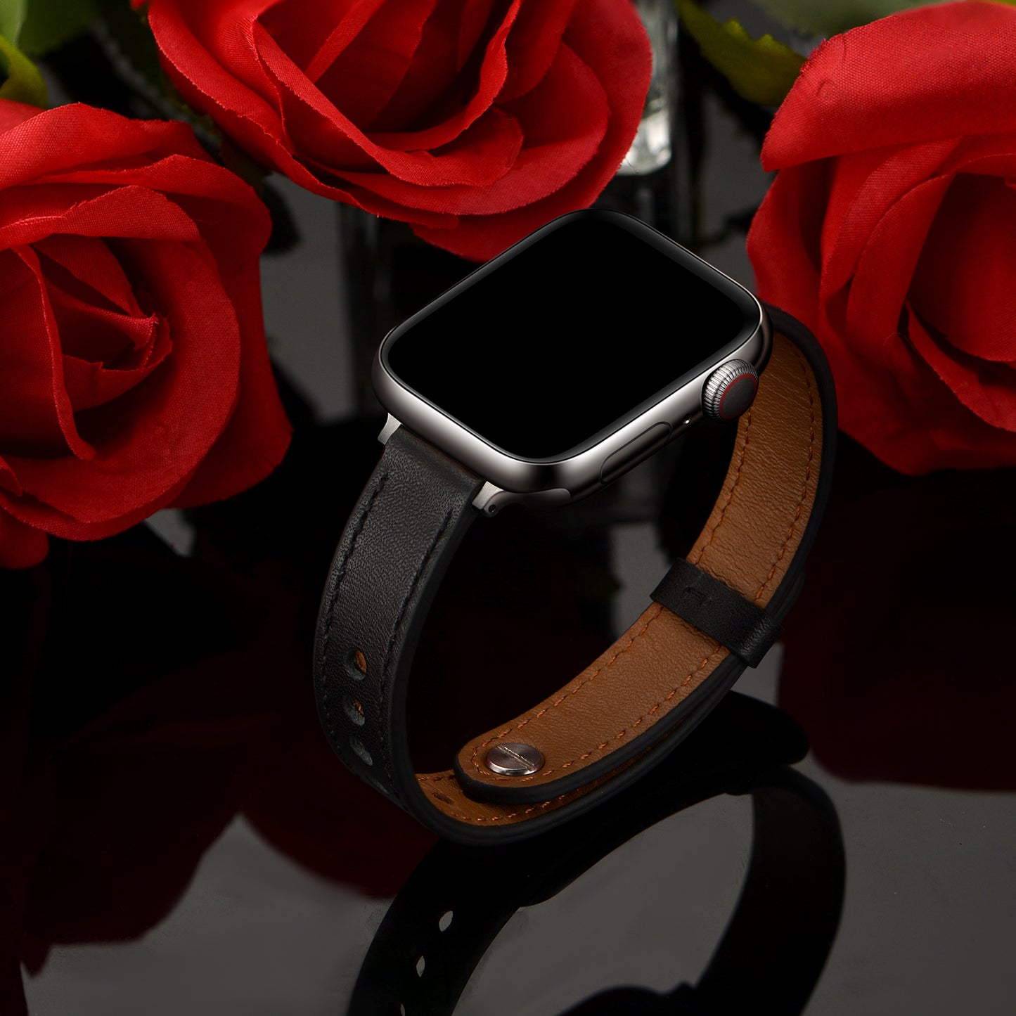 Bransoletka/Pasek do Apple Watch Wealth Black/Silver