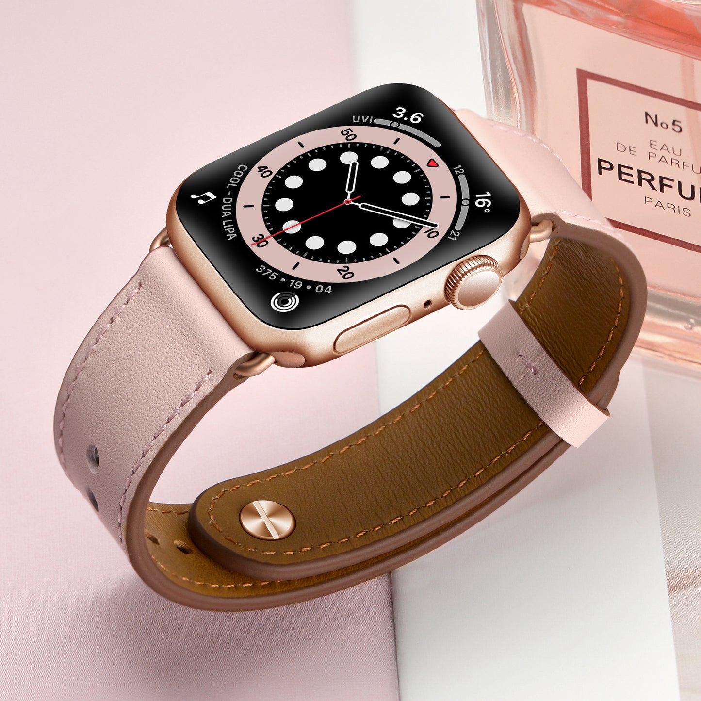 Bransoletka/Pasek do Apple Watch Charma Pink