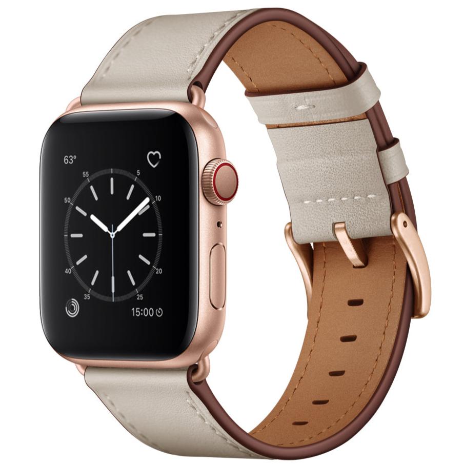 Bransoletka/Pasek do Apple Watch Aurus White/Gold