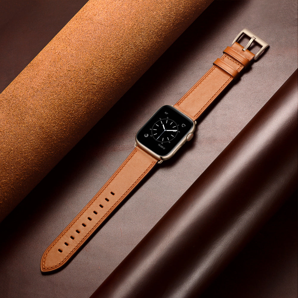 Bransoletka/Pasek do Apple Watch Aurus Brown/Gold
