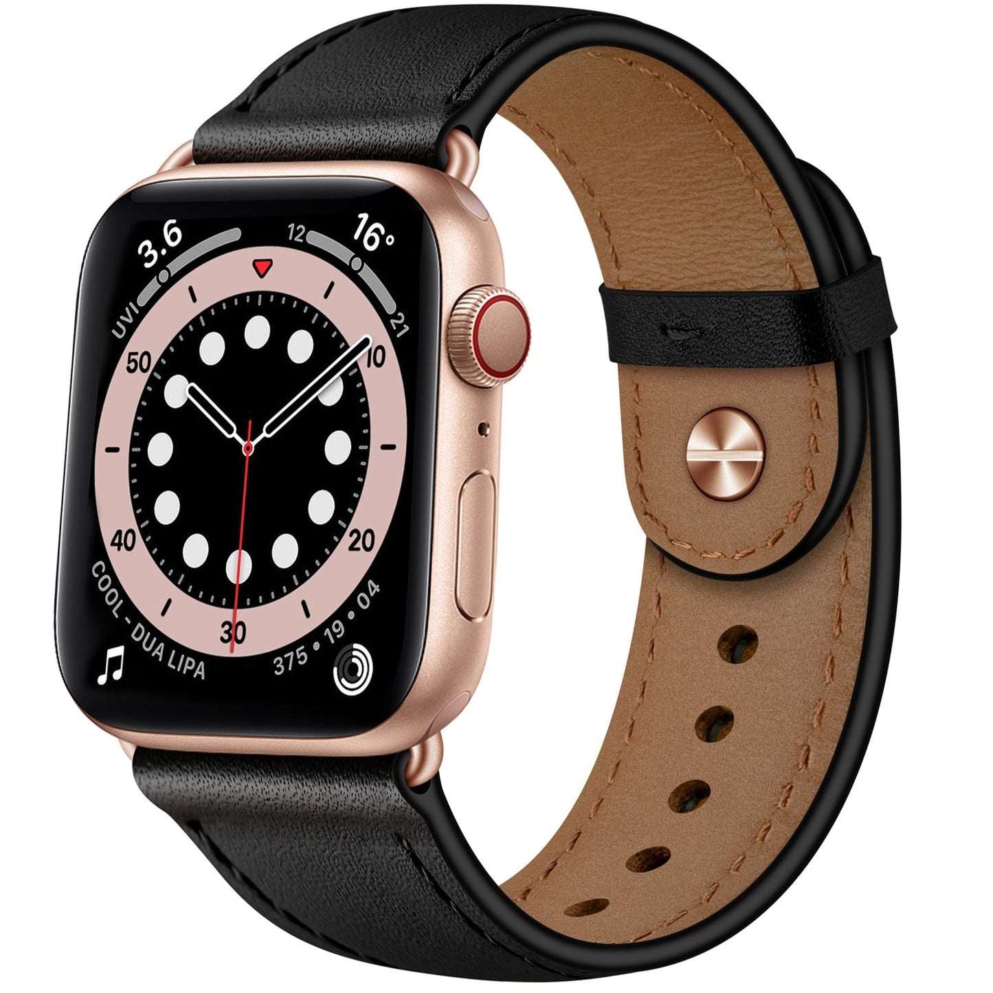 Bransoletka/Pasek do Apple Watch Charma Black/Gold