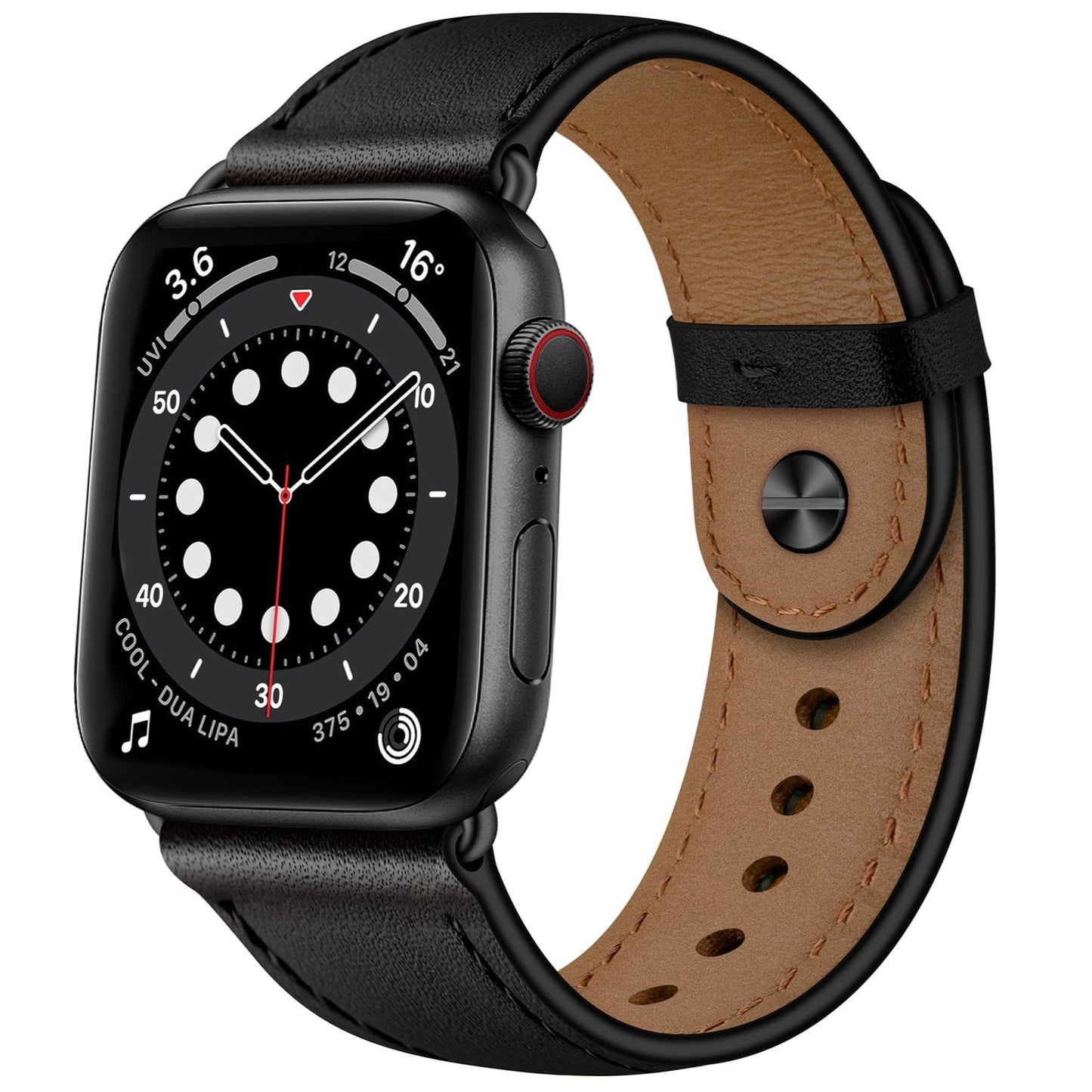 Bransoletka/Pasek do Apple Watch Charma Black