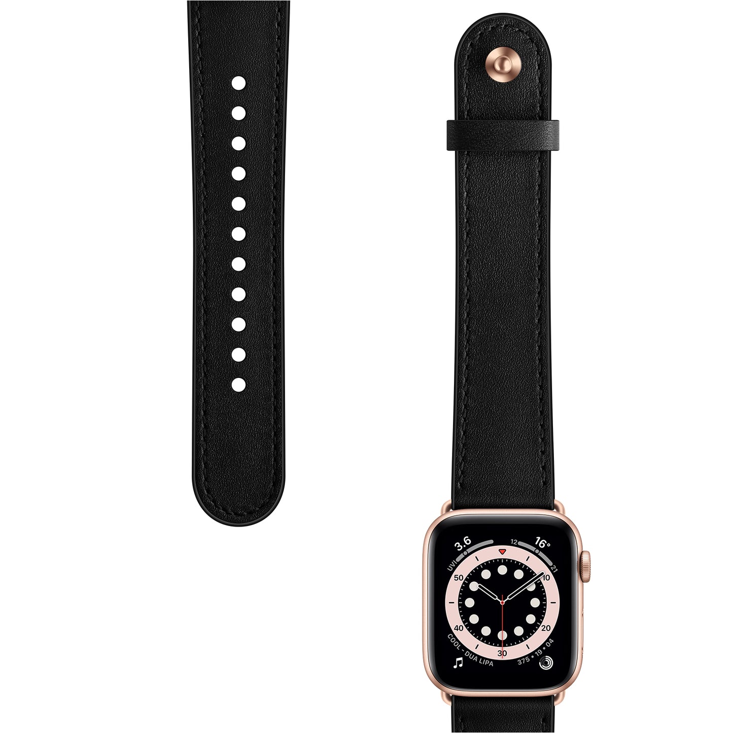 Bransoletka/Pasek do Apple Watch Charma Black/Gold