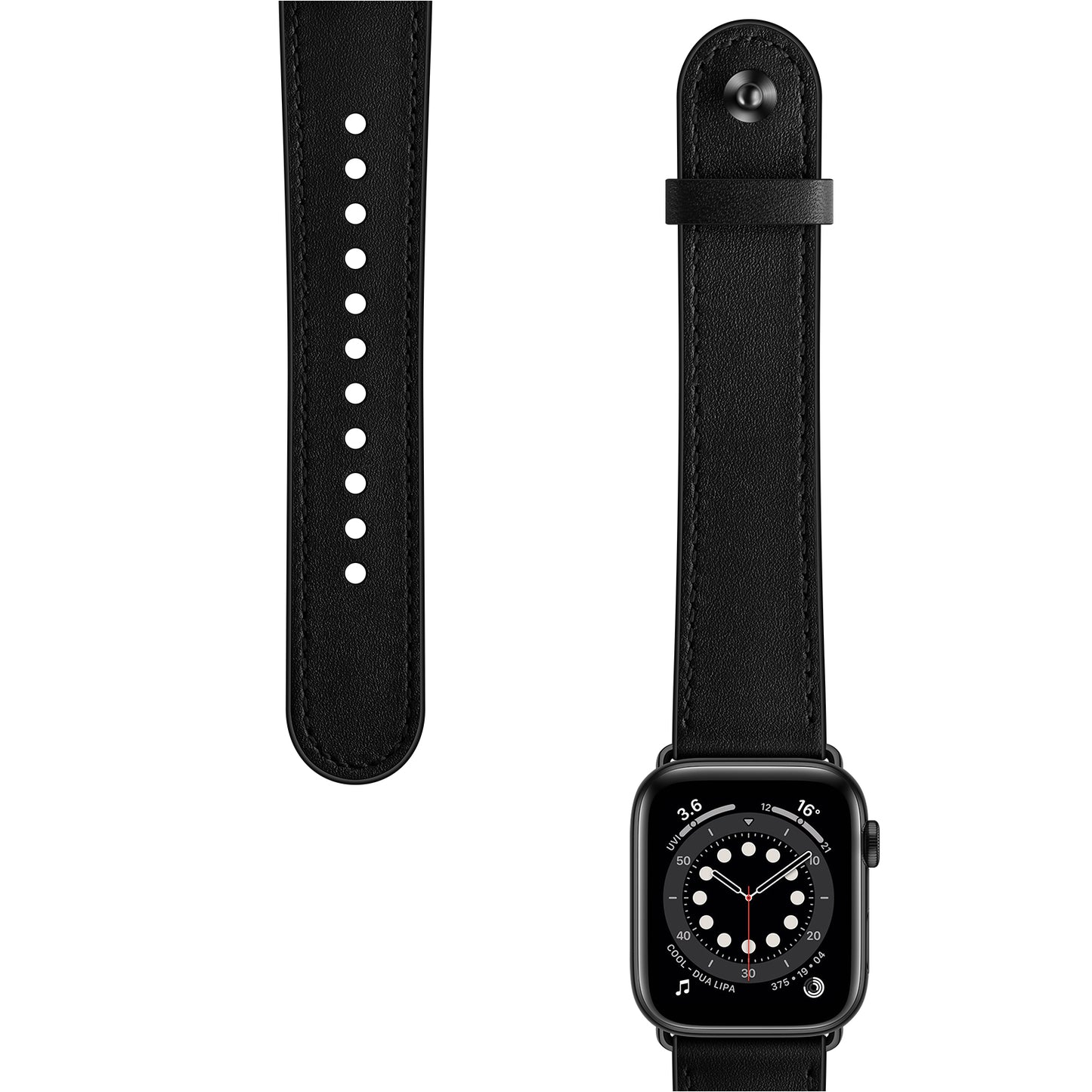 Bransoletka/Pasek do Apple Watch Charma Black
