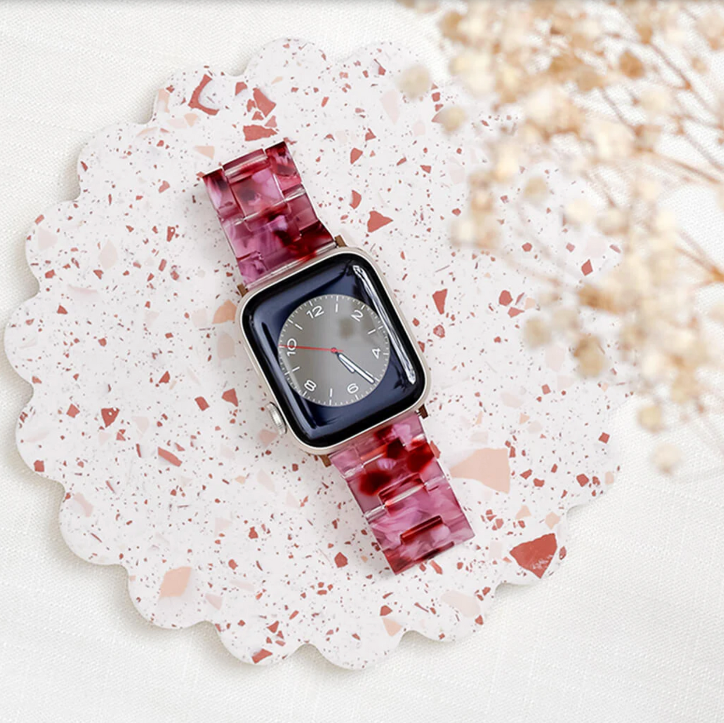 Bransoletka/Pasek do Apple Watch Dream Fuksja