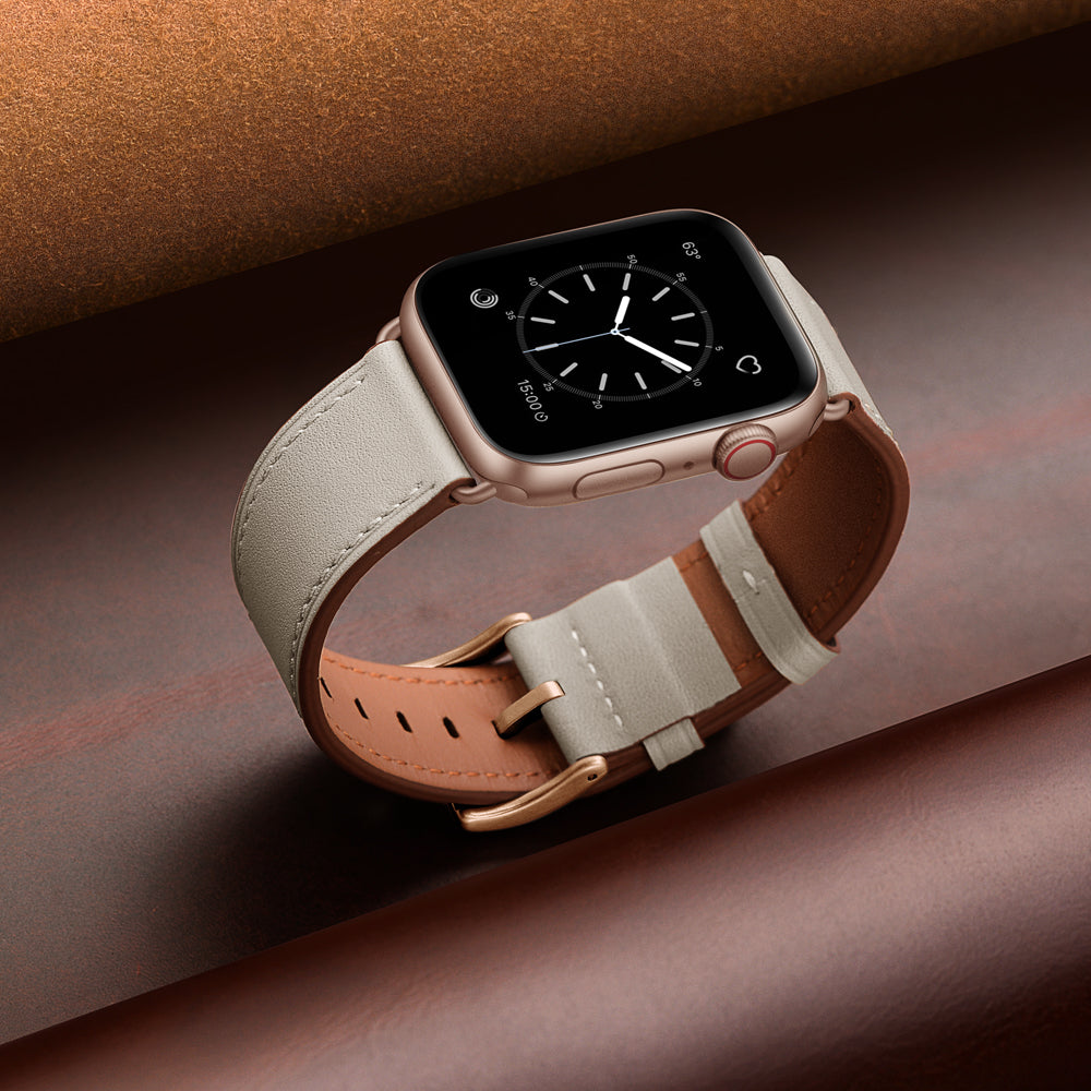 Bransoletka/Pasek do Apple Watch Aurus White/Gold