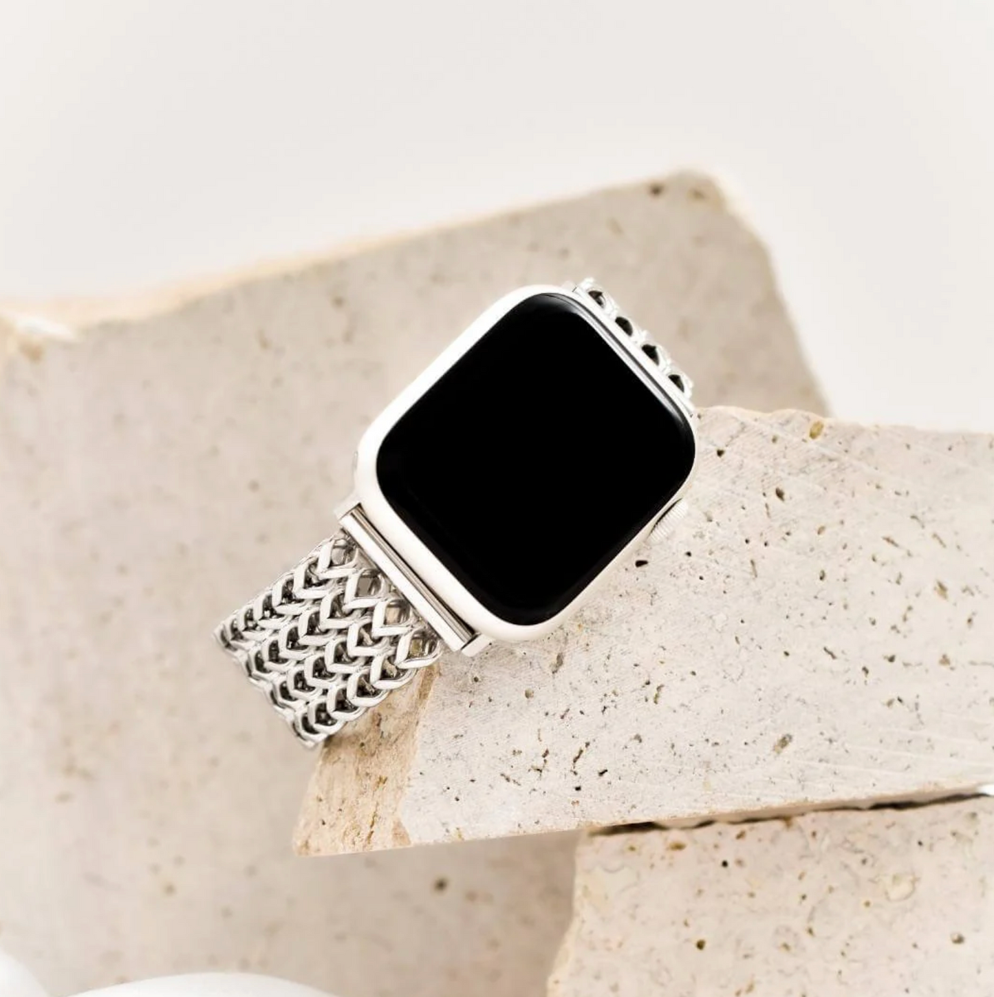 Bransoletka/Pasek do Apple Watch Metal Twist Silver
