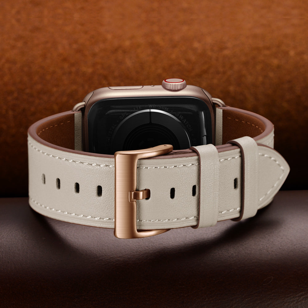 Bransoletka/Pasek do Apple Watch Aurus White/Gold