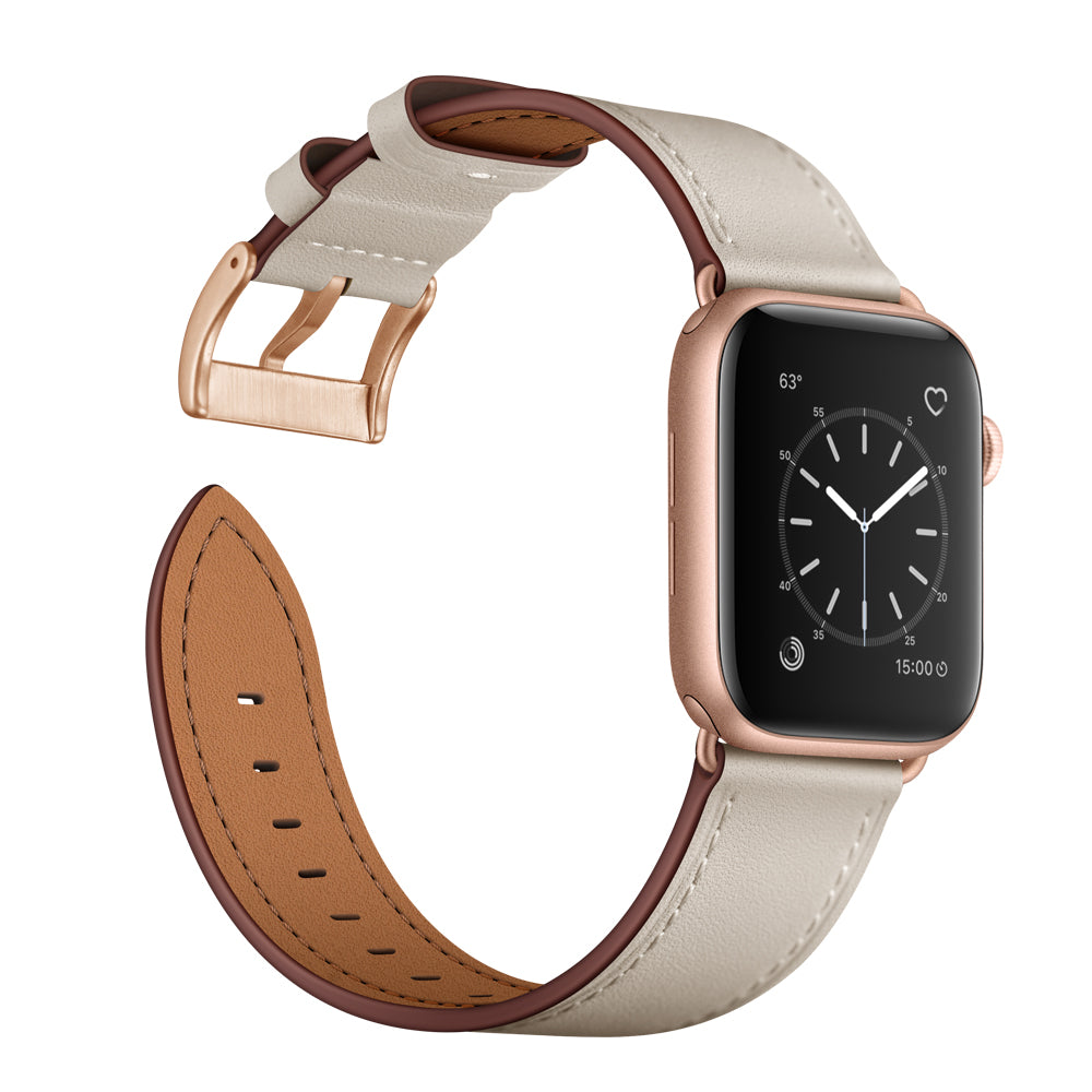Bransoletka/Pasek do Apple Watch Aurus White/Gold