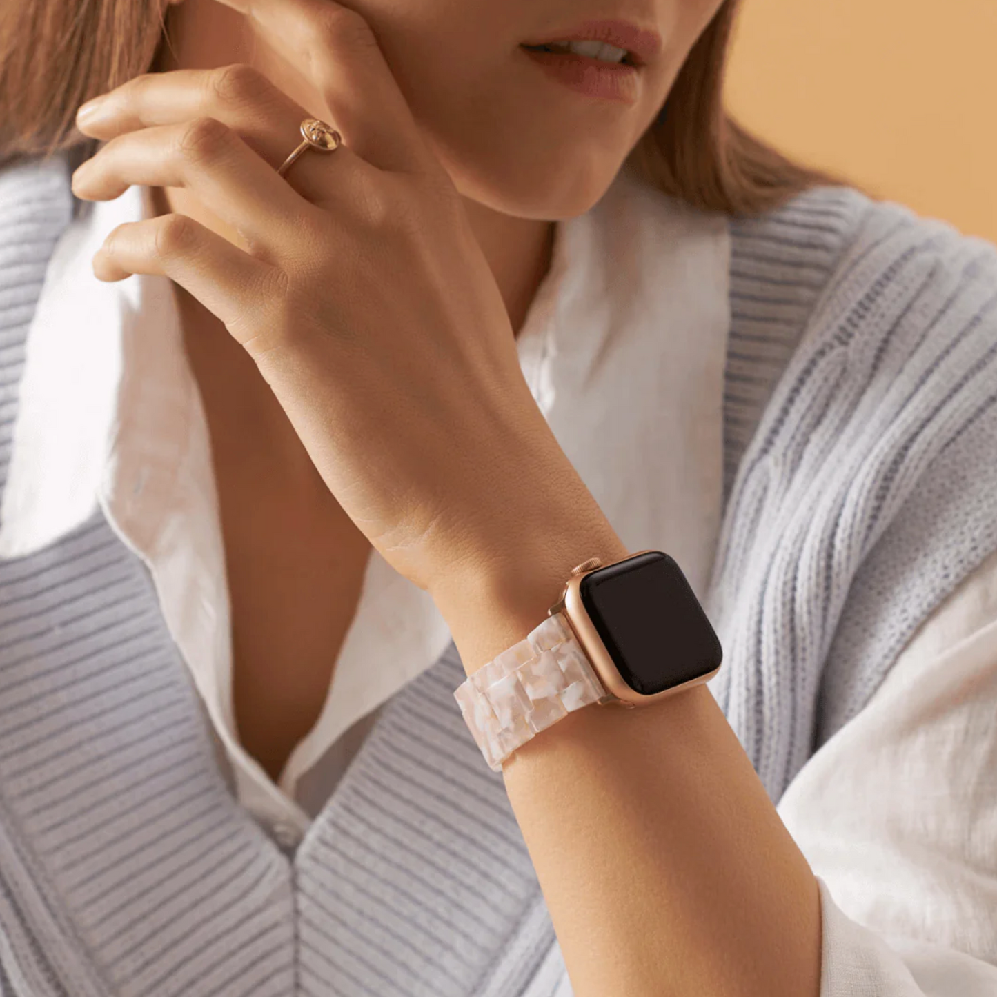 Bransoletka/Pasek do Apple Watch Jade Pink