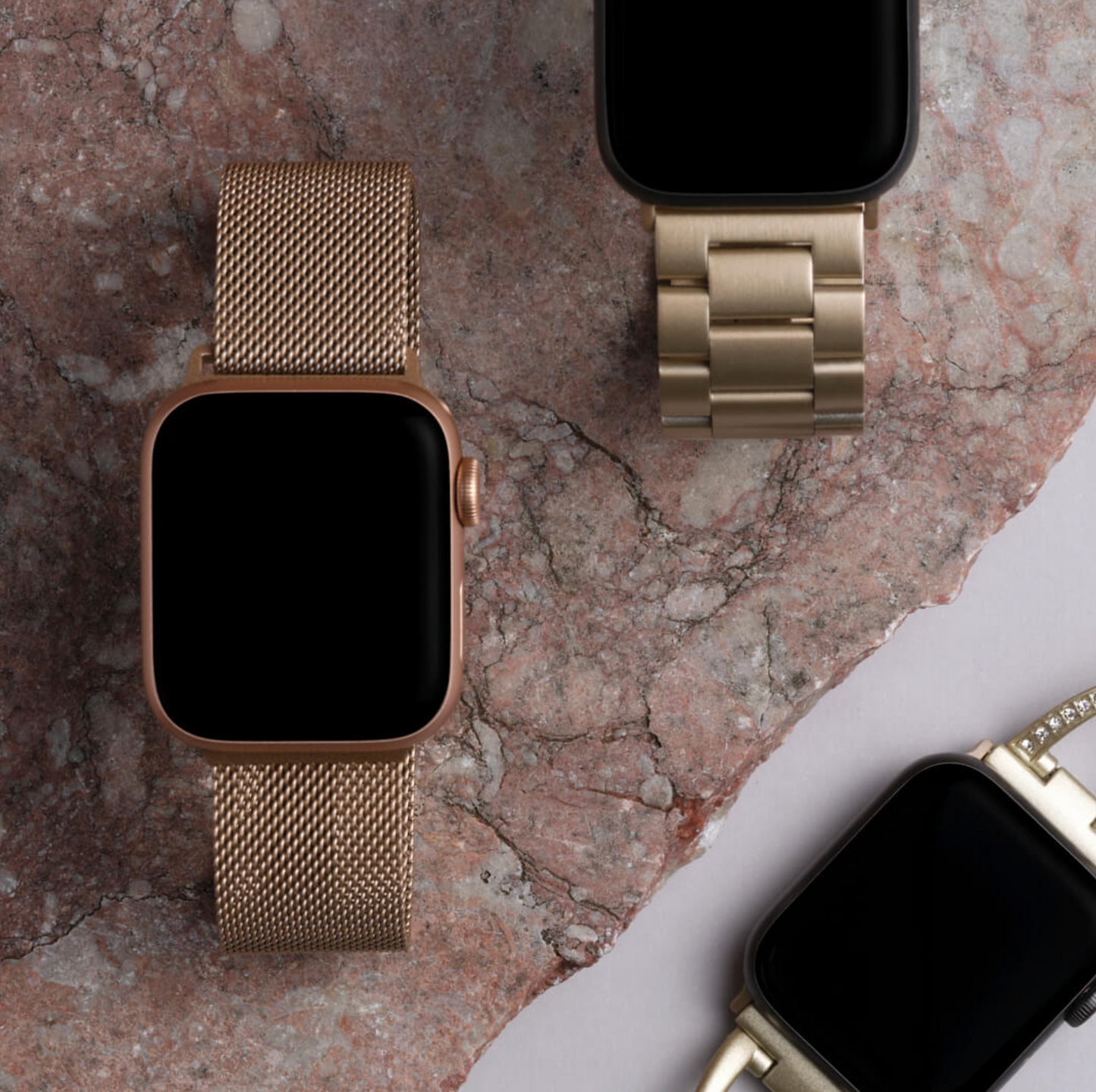 Bransoletka/Pasek do Apple Watch Linea Vintage Gold