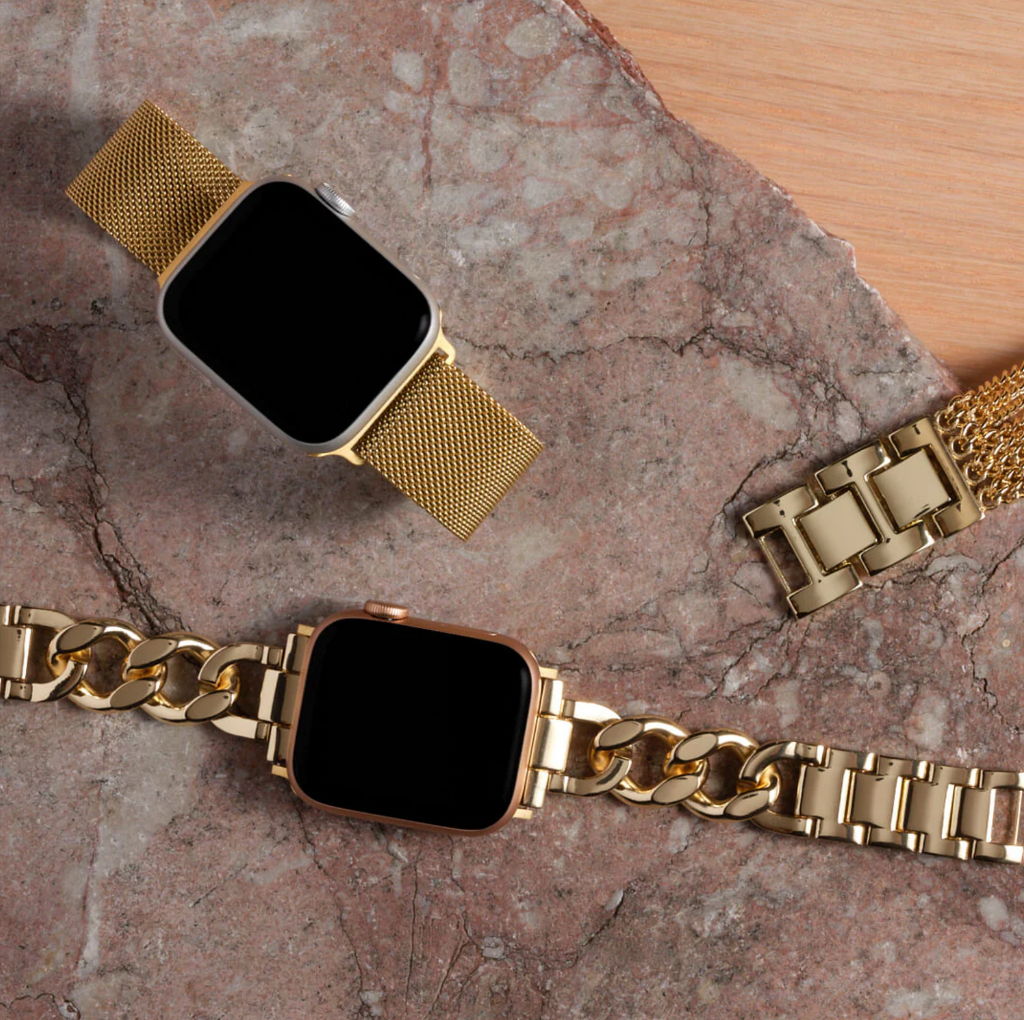 Bransoletka/Pasek do Apple Watch Linea Gold
