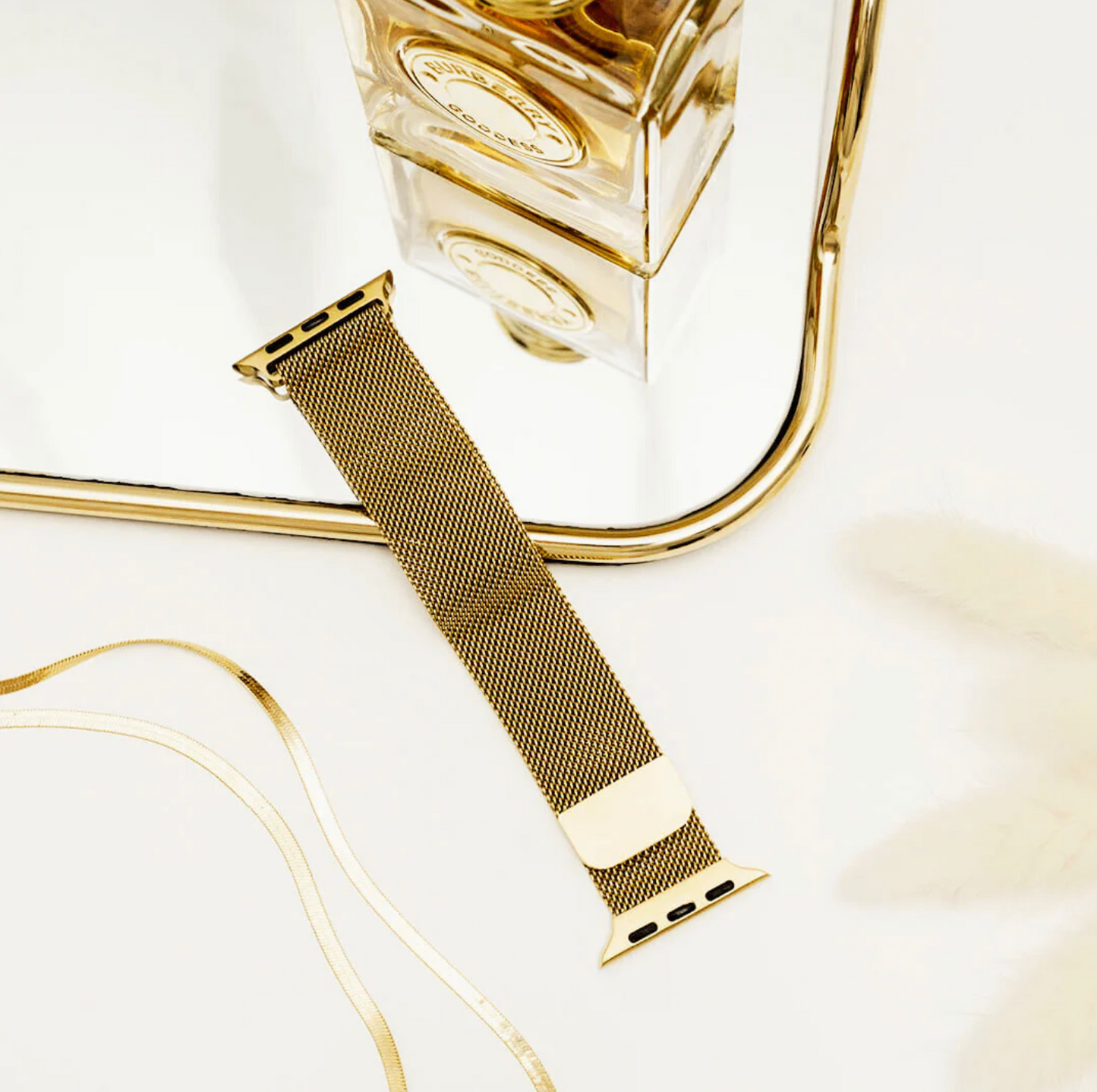 Bransoletka/Pasek do Apple Watch Linea Gold