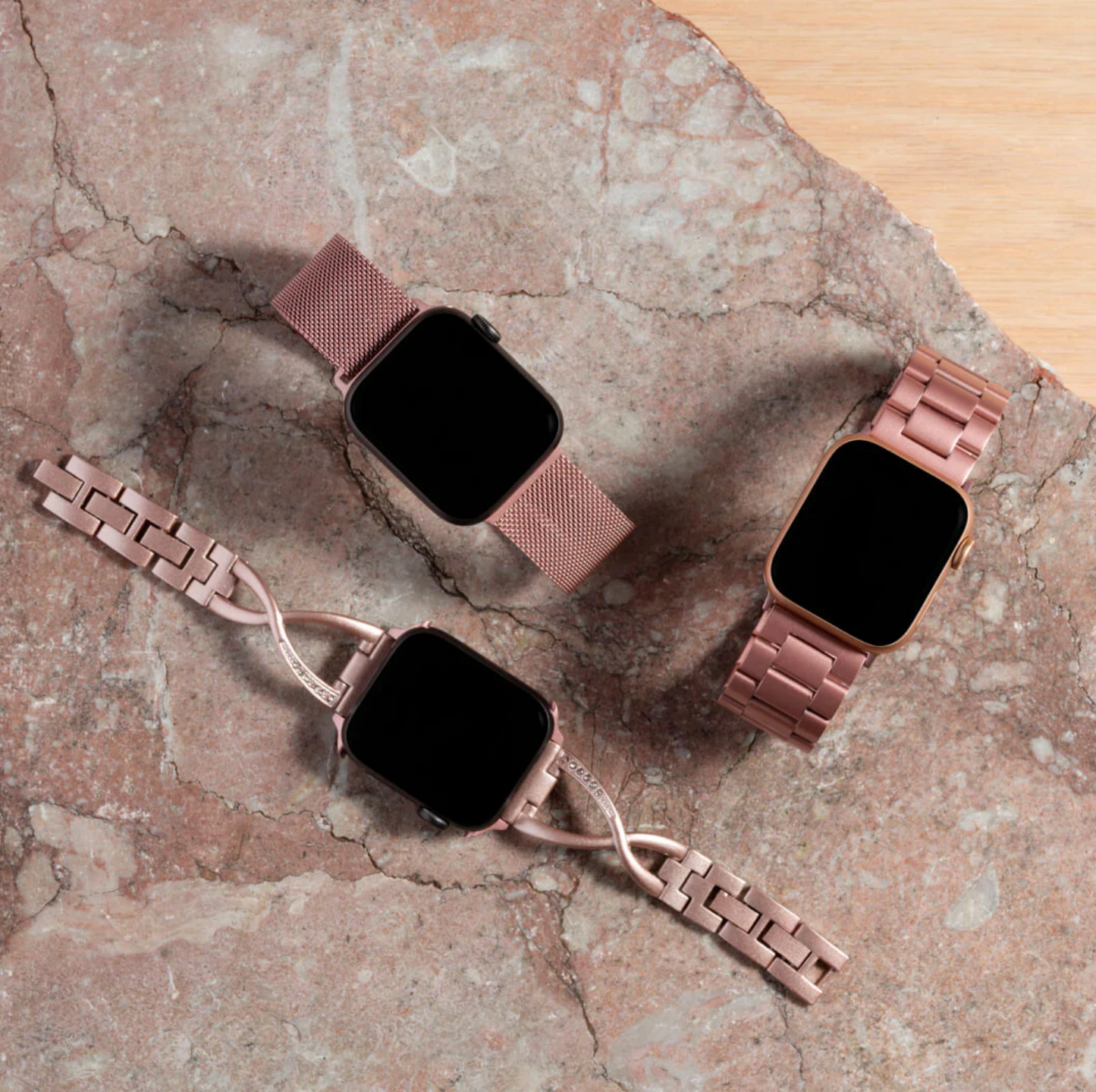 Bransoletka/Pasek do Apple Watch Linea Rose Gold