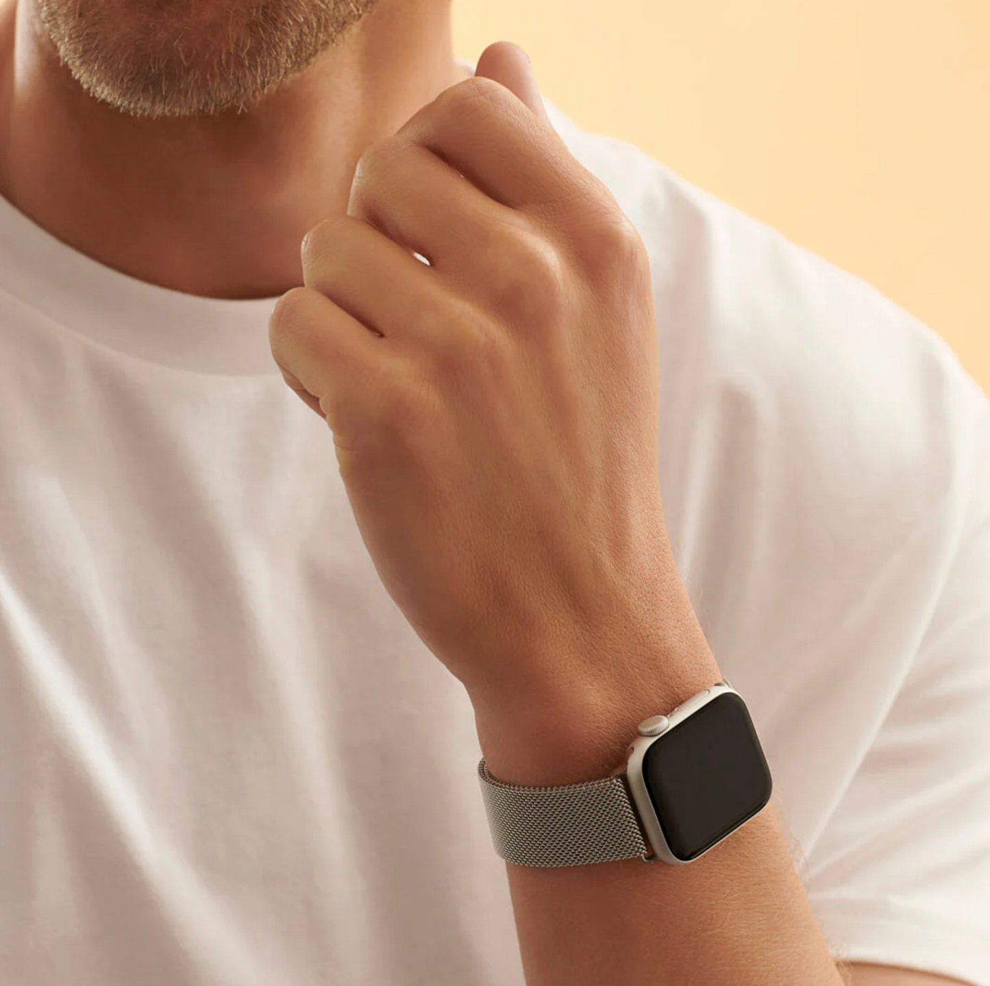 Bransoletka/Pasek do Apple Watch Linea Silver