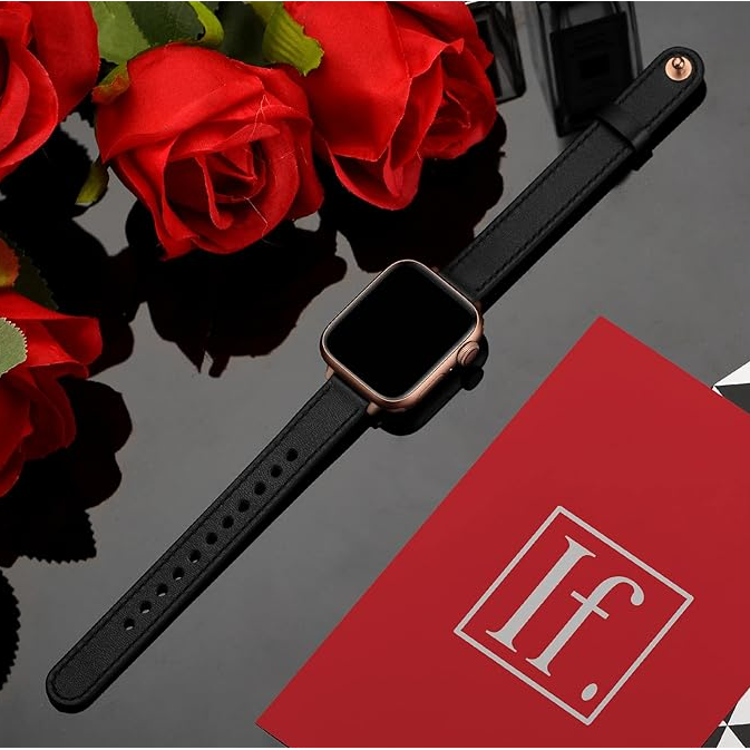 Bransoletka/Pasek do Apple Watch Wealth Black/Gold - Foxyband