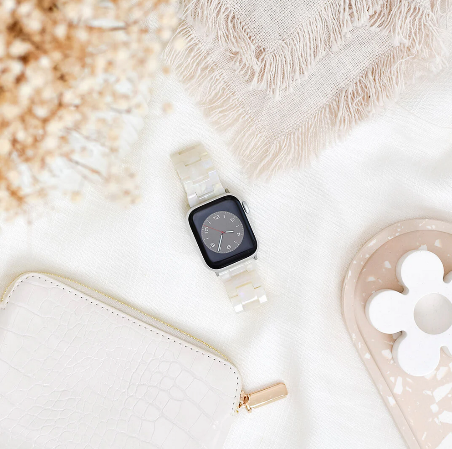 Bransoletka/Pasek do Apple Watch Dream White