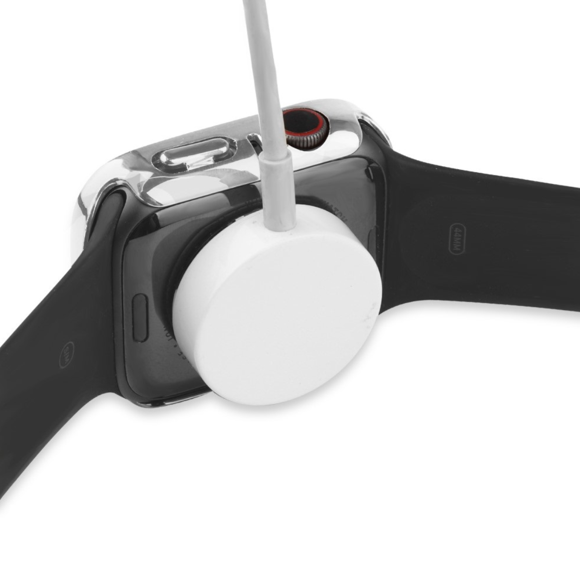 Etui z Cyrkoniami do Apple Watch Silver