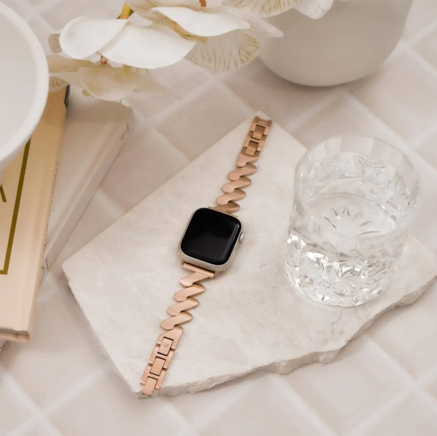 Bransoletka/Pasek do Apple Watch Auriel Rose Gold