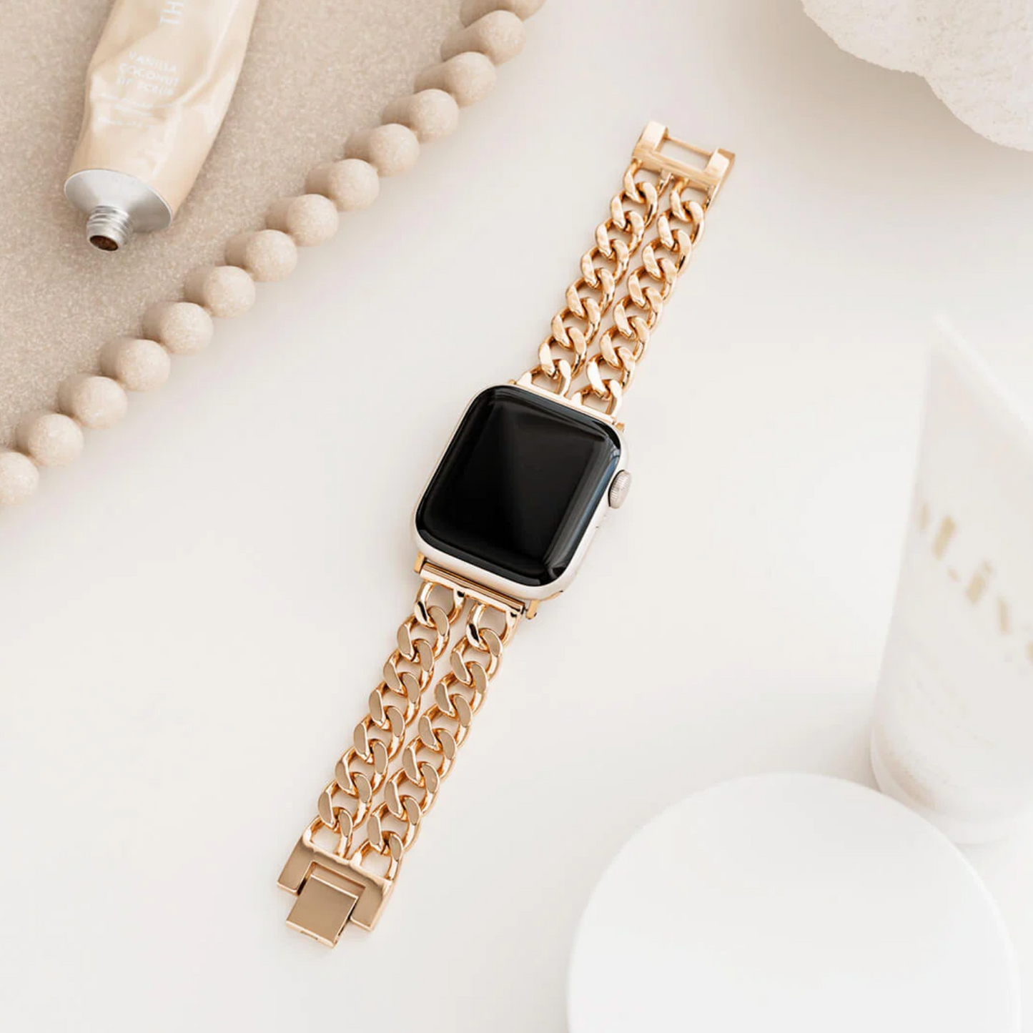 Bransoletka/Pasek do Apple Watch Noir Gold