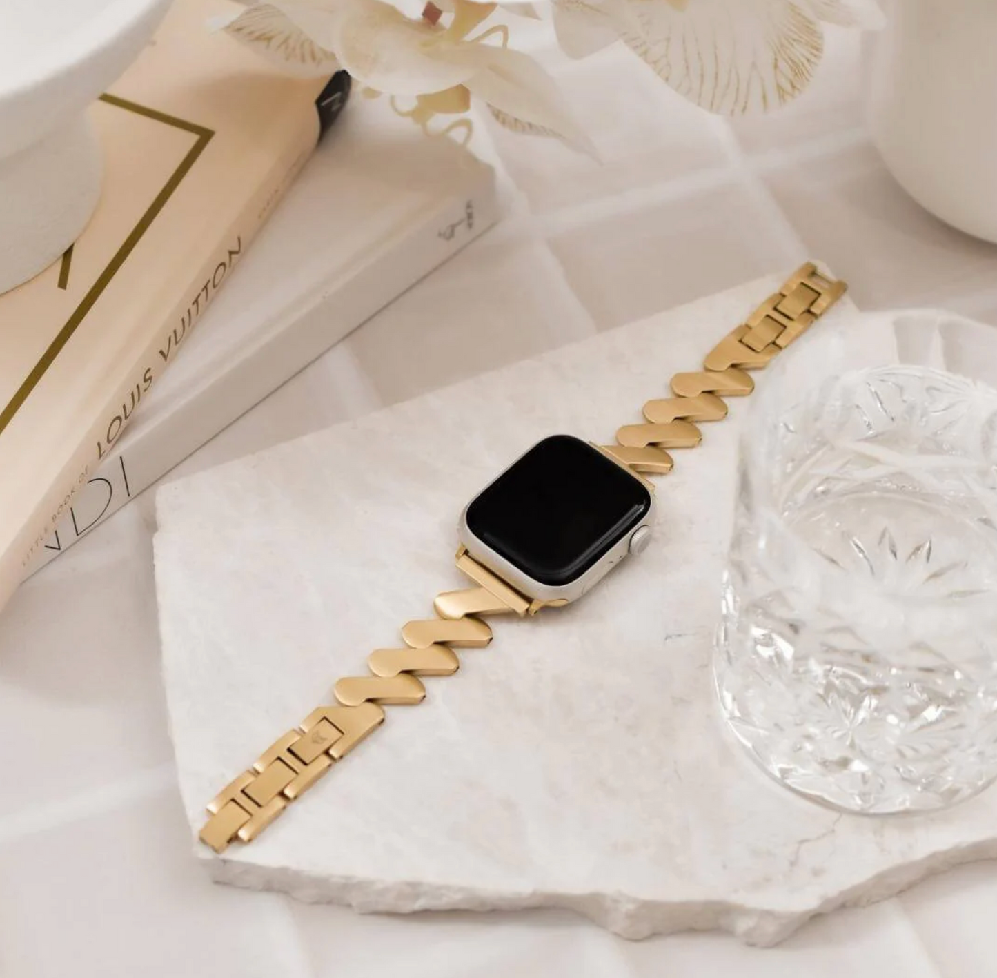 Bransoletka/Pasek do Apple Watch Auriel Gold
