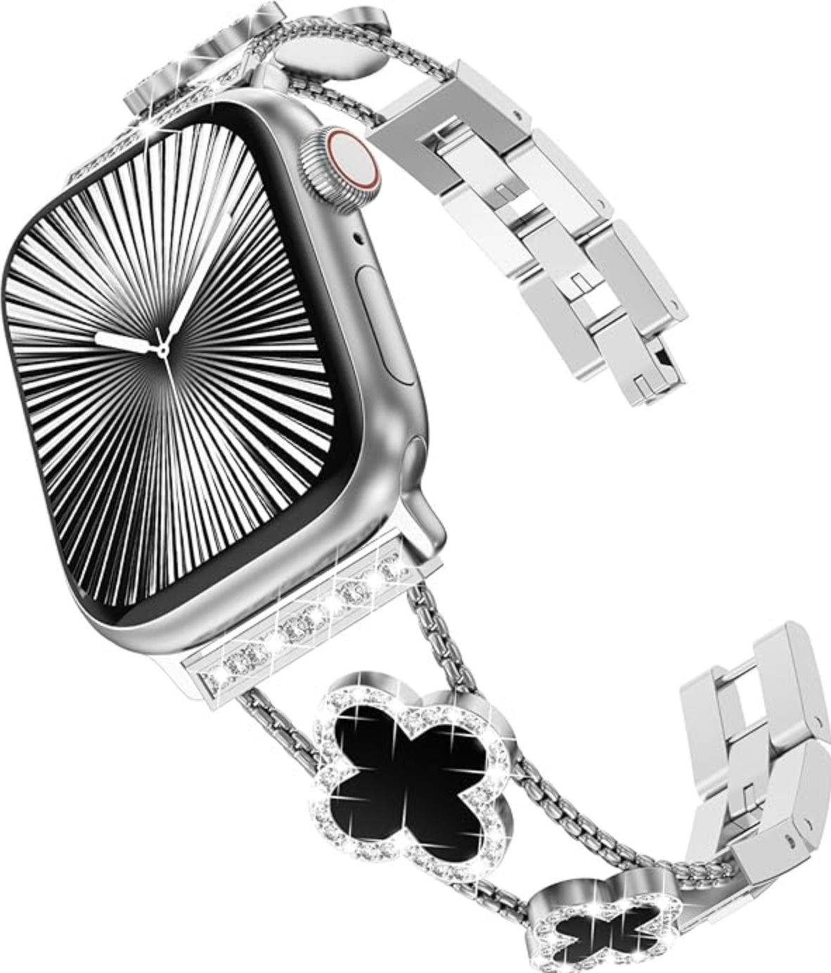 Bransoletka/Pasek do Apple Watch Mercy Silver/Black