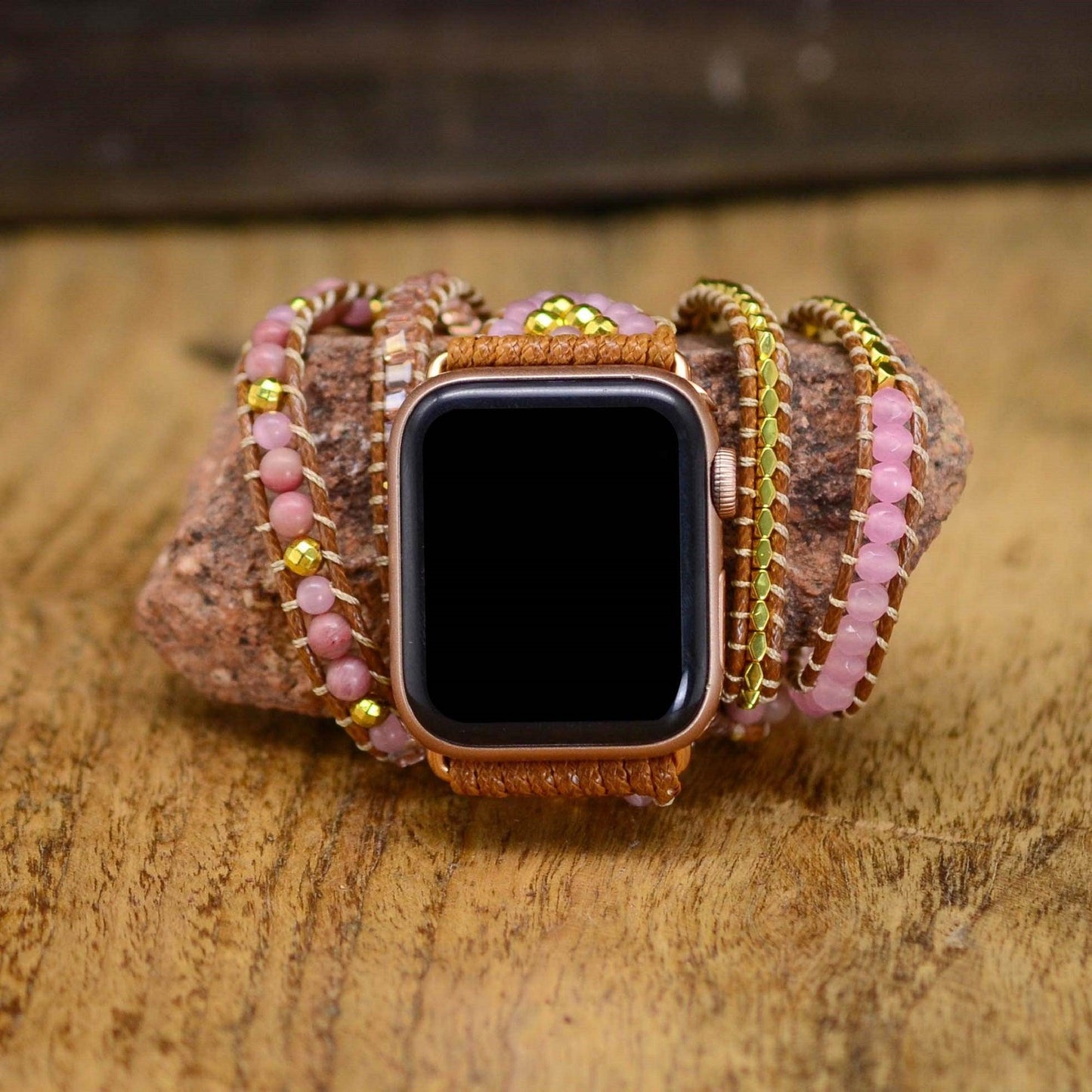 Bransoletka/Pasek do Apple Watch Spirit Rose Quartz - Foxyband