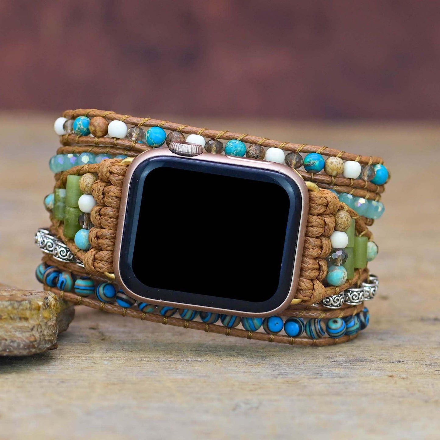 Bransoletka/Pasek do Apple Watch Spirit Ocean Jaspis - Foxyband