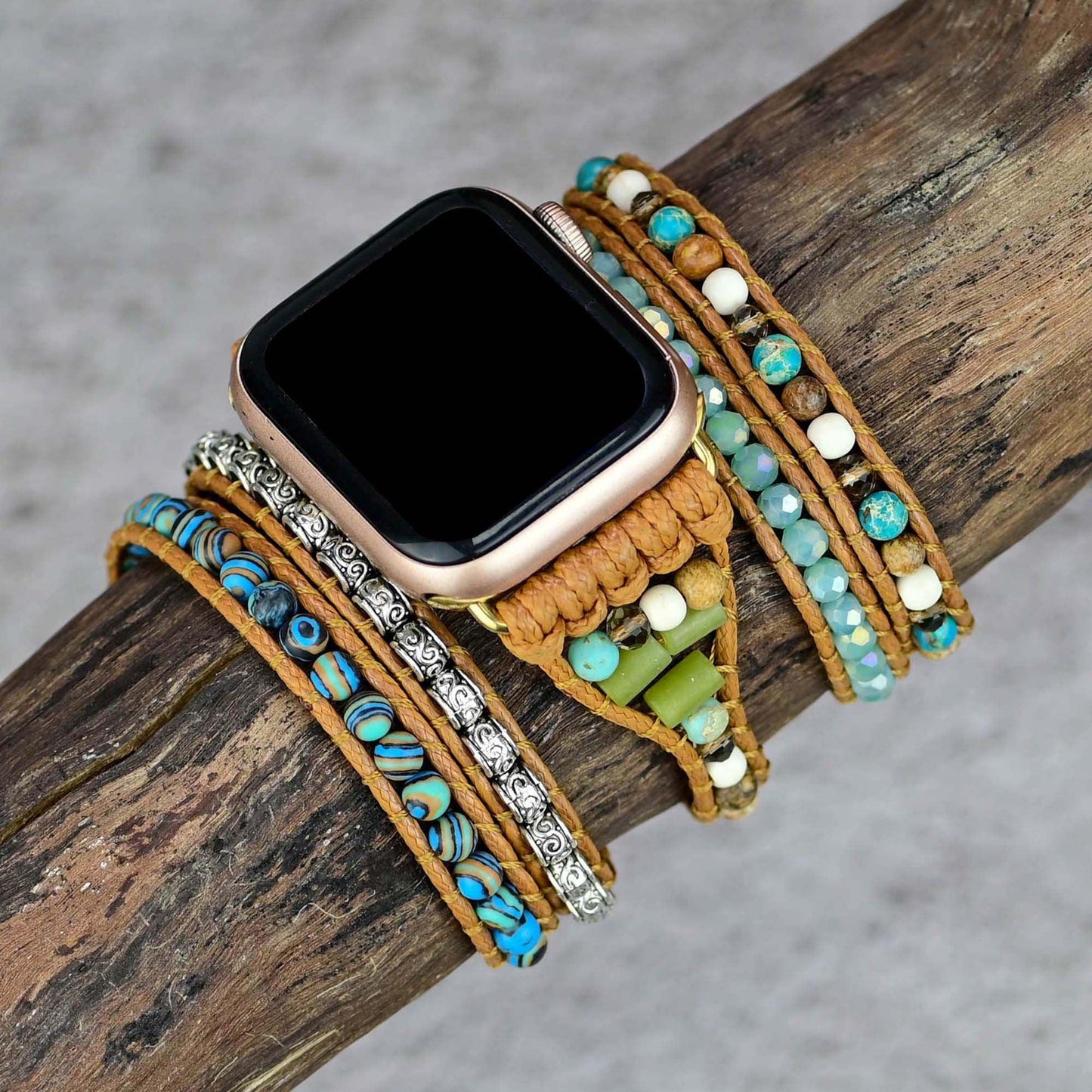 Bransoletka/Pasek do Apple Watch Spirit Ocean Jaspis - Foxyband