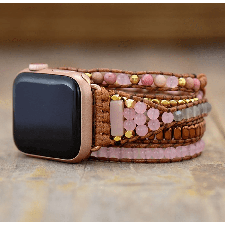 Bransoletka/Pasek do Apple Watch Spirit Rose Quartz - Foxyband