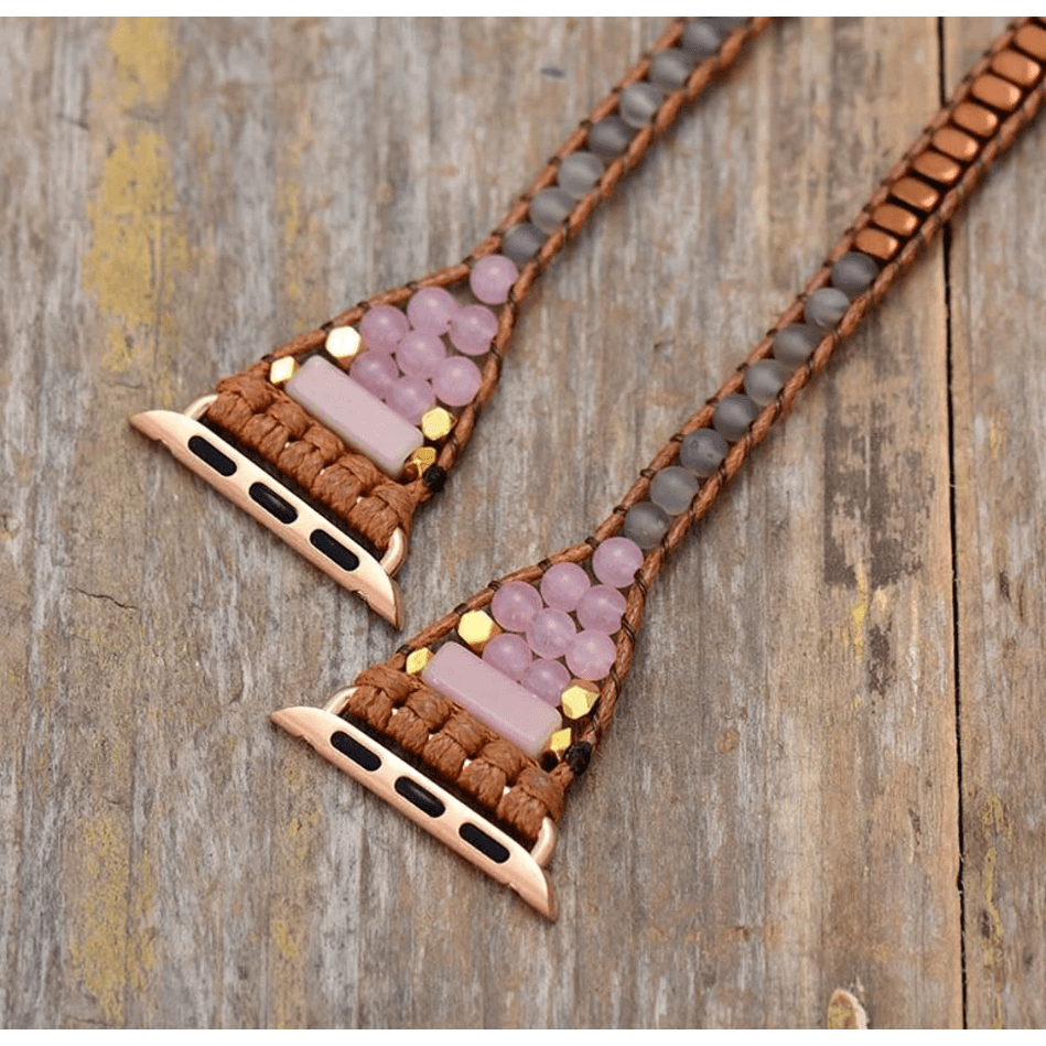 Bransoletka/Pasek do Apple Watch Spirit Rose Quartz - Foxyband