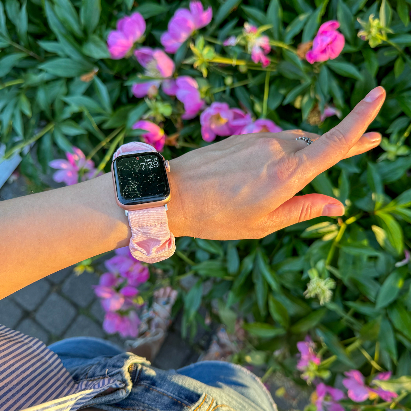 Bransoletka/Opaska dla Apple Watch Fancy Pink