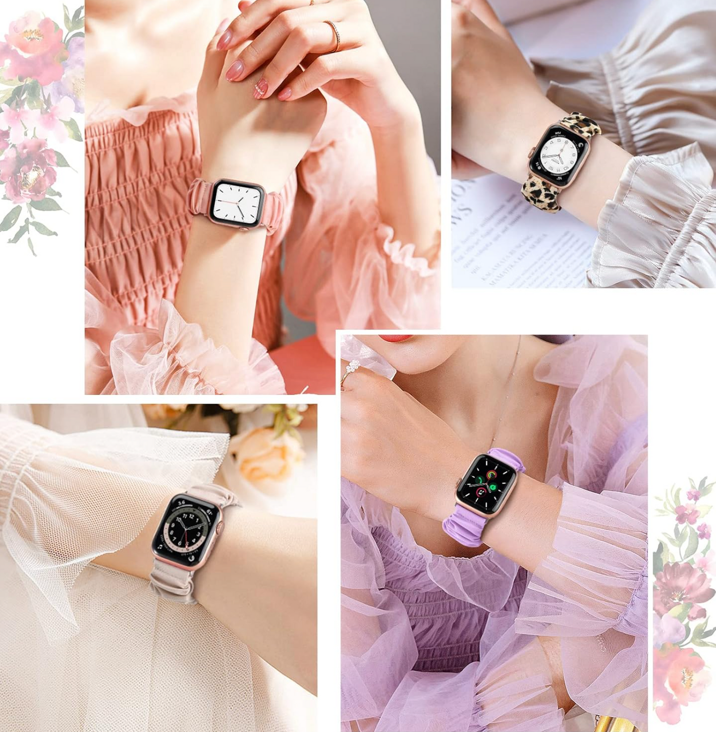 Bransoletka/Opaska dla Apple Watch Fancy Zielona