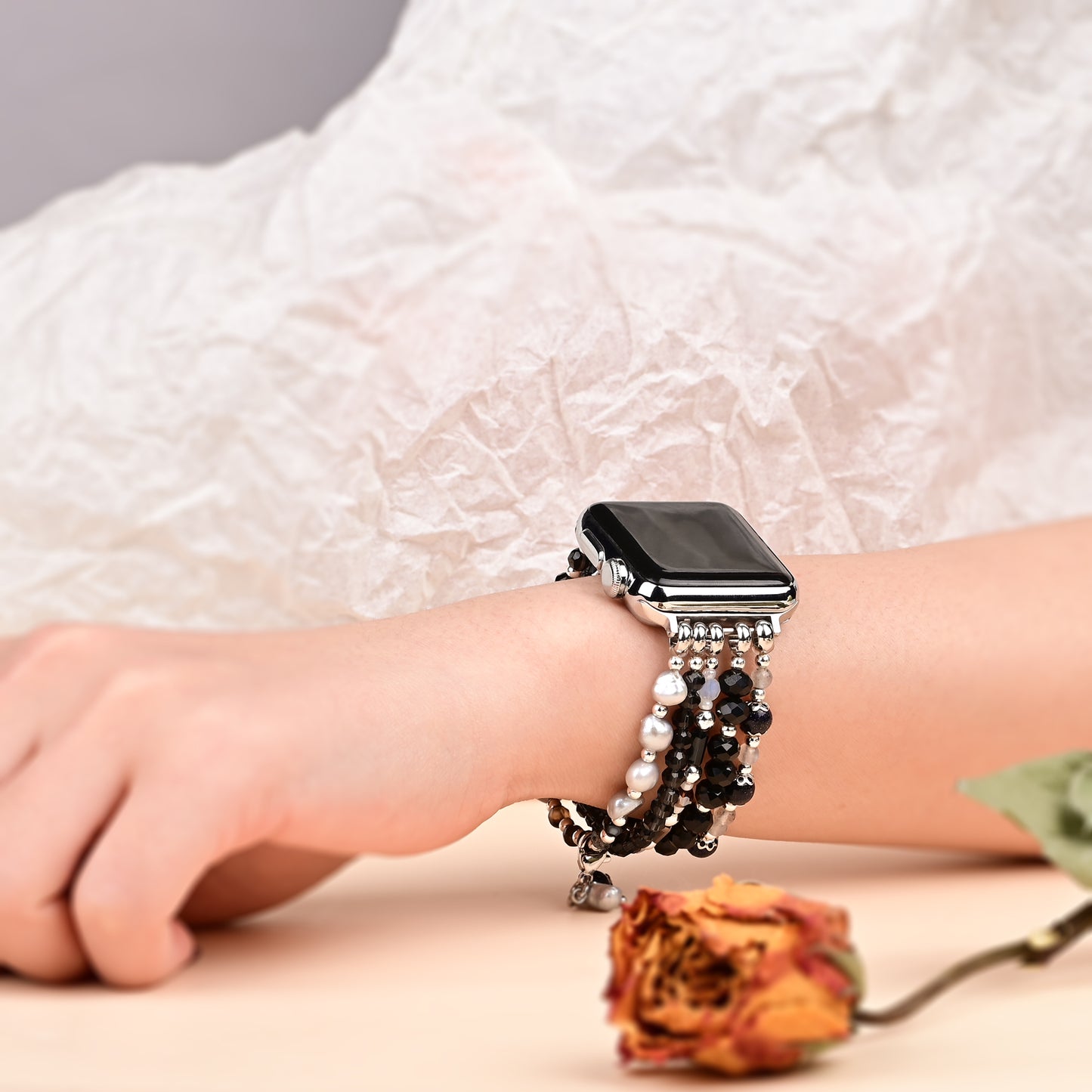 Bransoletka/Pasek do Apple Watch Onyks Gades