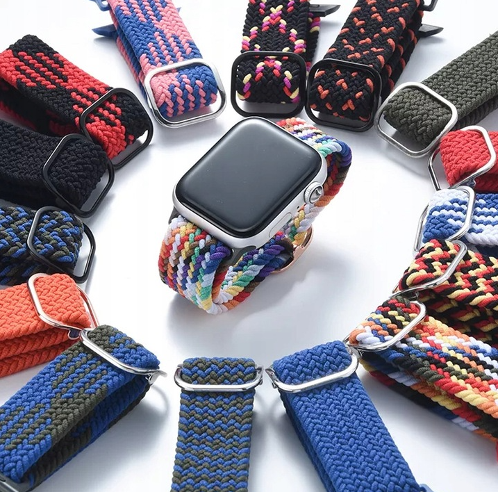 Bransoletka dla Apple Watch Nylon Różowy Kilian