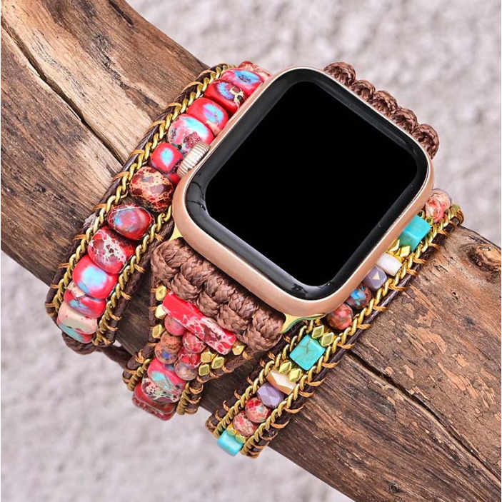 Bransoletka/Pasek do Apple Watch Spirit Jaspis - Foxyband