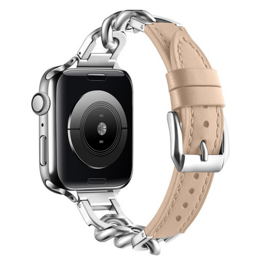 Bransoletka Fusion dla Apple Watch White/Silver