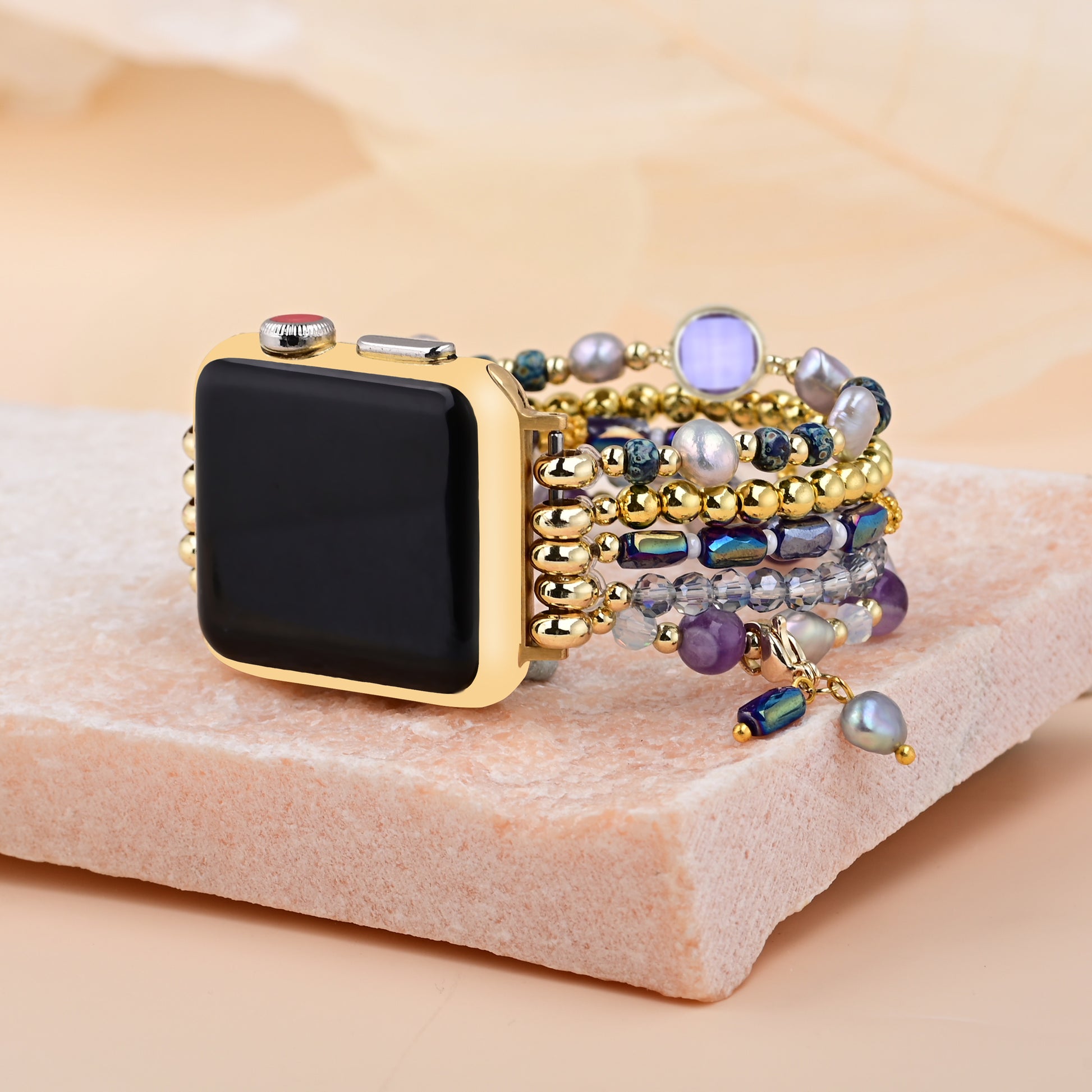 Bransoletka/Pasek do Apple Watch Ametyst - Foxyband