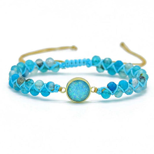 Opalowa bransoletka ochronna Aqua Pura