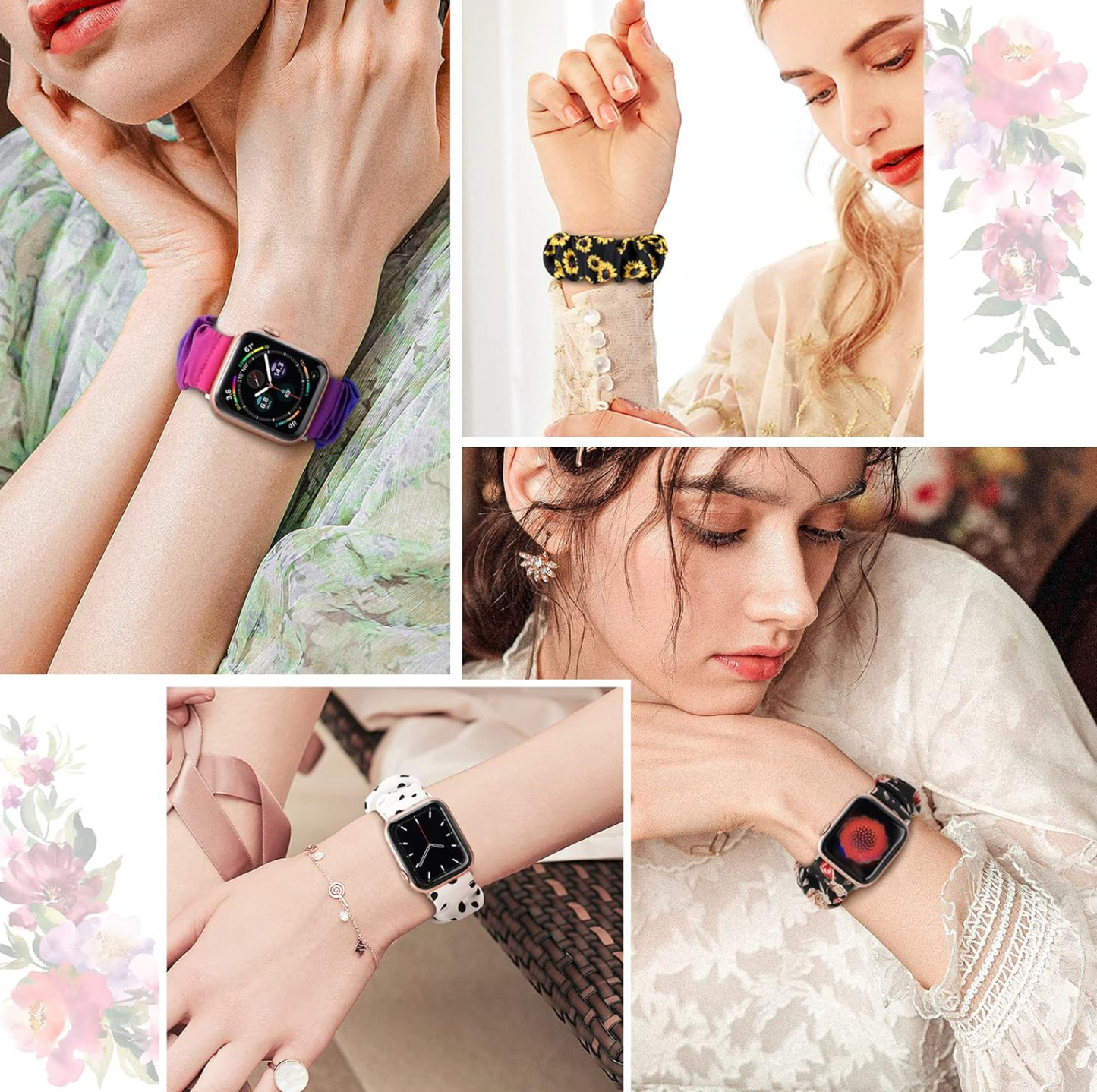 Bransoletka/Opaska dla Apple Watch Fancy Zielona