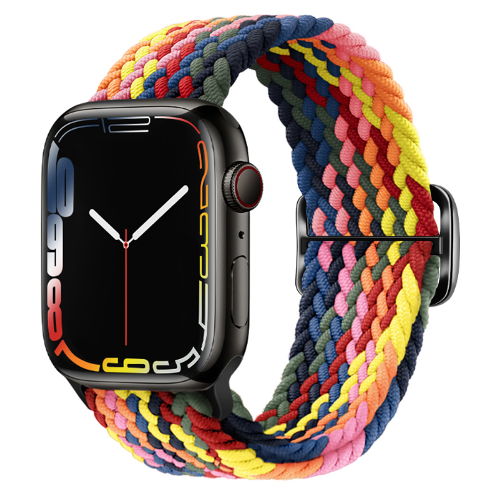 Pasek dla Apple Watch Nylon Wielobarwny