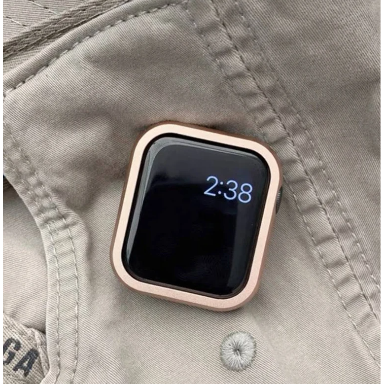 Etui ze stopu aluminium do Apple Watch Rose Gold - Foxyband