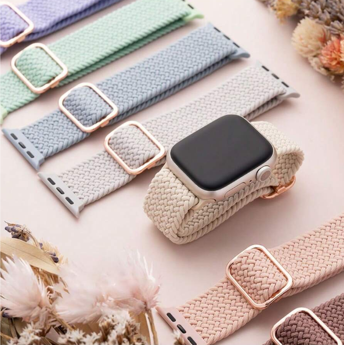 Bransoletka dla Apple Watch Nylon Niebieski