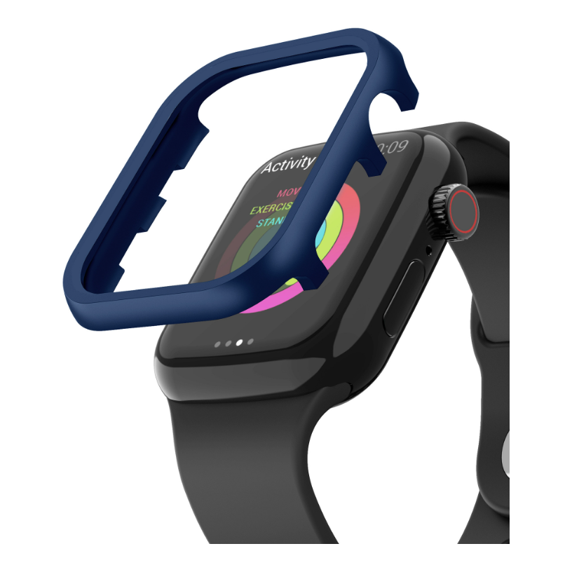 Etui ze stopu aluminium do Apple Watch Granatowy - Foxyband