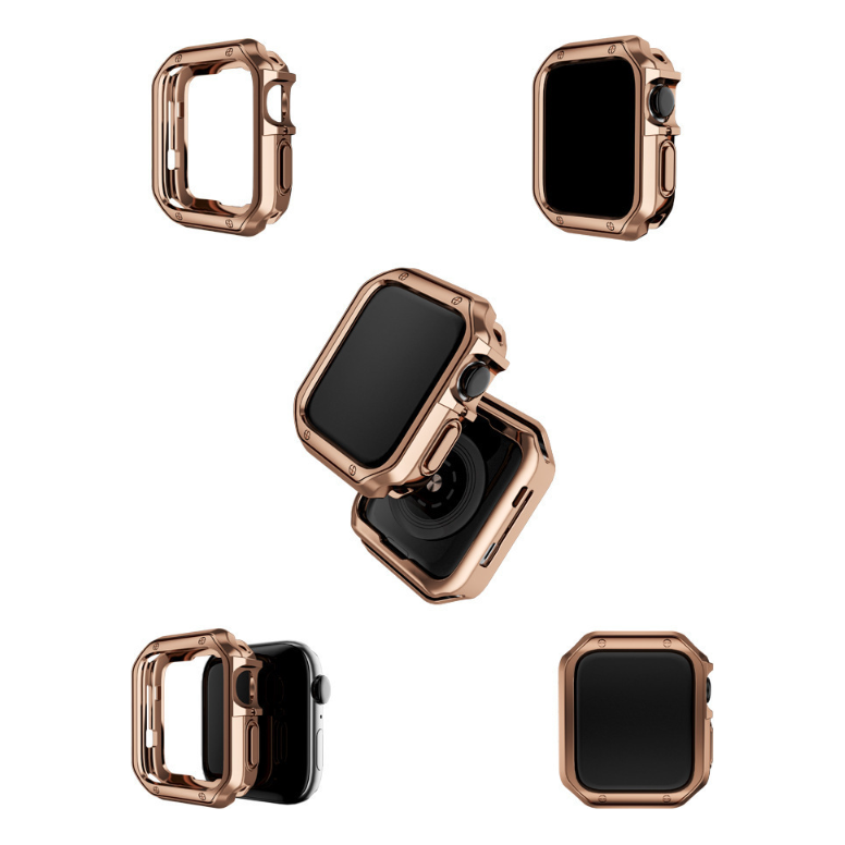 Case PVC do Apple Watch Rose Gold - Foxyband