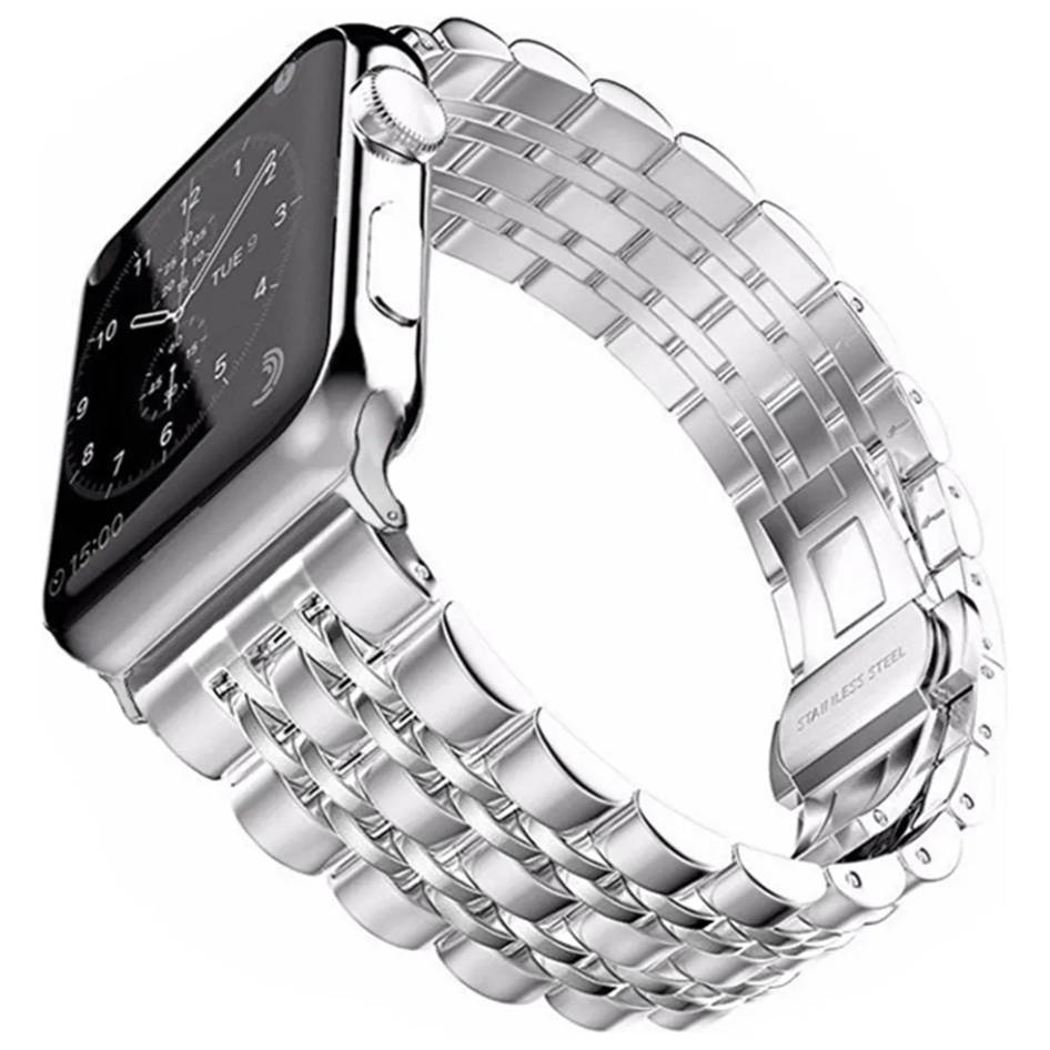 Bransoletka/Pasek do Apple Watch Gino Silver - Foxyband