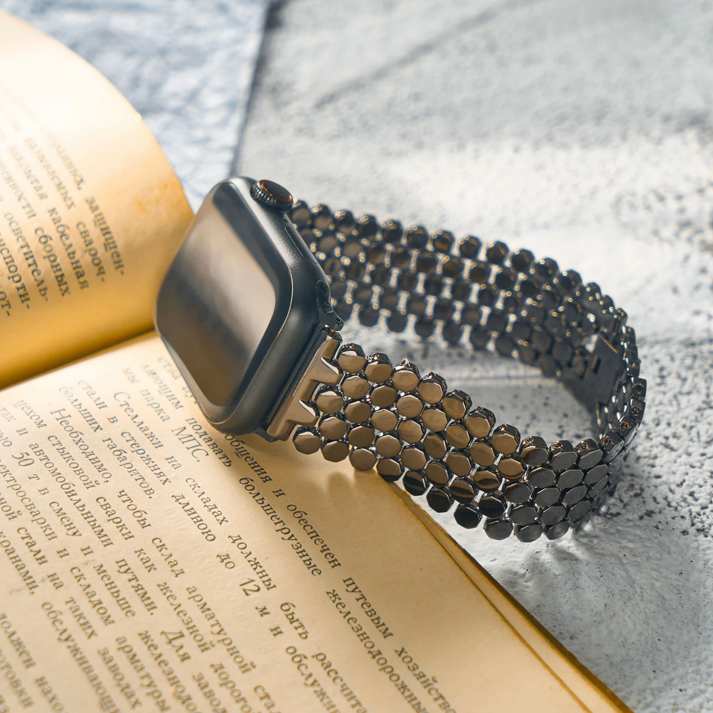 Bransoletka/Pasek do Apple Watch Apolo Black